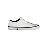 GIÀY SNEAKER NAM MÀU TRẮNG - TOMMY HILFIGER - NHẬP KHẨU CHÍNH HÃNG TỪ Ý