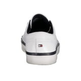 GIÀY SNEAKER NAM MÀU TRẮNG - TOMMY HILFIGER - NHẬP KHẨU CHÍNH HÃNG TỪ Ý