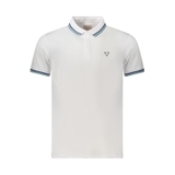 ÁO POLO CỘC TAY NAM MÀU TRẮNG - GUESS JEANS - NHẬP KHẨU CHÍNH HÃNG TỪ Ý