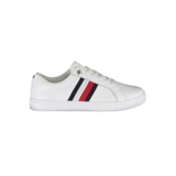 GIÀY THỂ THAO NAM MÀU TRẮNG - TOMMY HILFIGER - NHẬP KHẨU CHÍNH HÃNG TỪ Ý