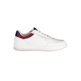 GIÀY SNEAKER NAM MÀU TRẮNG - TOMMY HILFIGER - NHẬP KHẨU CHÍNH HÃNG TỪ Ý