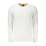 ÁO THUN DÀI TAY NAM MÀU TRẮNG - HUGO BOSS - NHẬP KHẨU CHÍNH HÃNG TỪ ITALIA