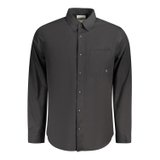 ÁO SƠ MI NAM DÀI TAY CLASSIC FIT MÀU ĐEN - CALVIN KLEIN - NHẬP KHẨU CHÍNH HÃNG TỪ ITALY