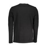 ÁO THUN DÀI TAY NAM MÀU ĐEN - HUGO BOSS - NHẬP KHẨU CHÍNH HÃNG TỪ ITALIA