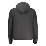 ÁO KHOÁC GIÓ NAM CÓ MŨ MÀU ĐEN - NORWAY - NHẬP KHẨU CHÍNH HÃNG TỪ Ý