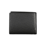 VÍ NAM DA THẬT MÀU ĐEN - TOMMY HILFIGER - NHẬP KHẨU CHÍNH HÃNG TỪ Ý