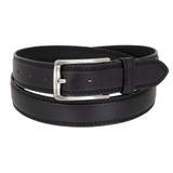 THẮT LƯNG DA THẬT NAM MÀU ĐEN - GIANNI CONTI - SẢN XUẤT THỦ CÔNG TỪ ITALIA