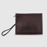 TÚI CLUTCH DA VACCHETTA CAO CẤP 76-FONDANT -  MEDICI OF FLORENCE - SẢN XUẤT THỦ CÔNG TẠI ITALY