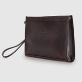 TÚI CLUTCH DA VACCHETTA CAO CẤP 76-FONDANT -  MEDICI OF FLORENCE - SẢN XUẤT THỦ CÔNG TẠI ITALY