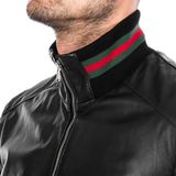 ORDER ÁO KHOÁC BOMBER DA CAO CẤP SẢN XUẤT THỦ CÔNG - ITALY LEATHER - NHẬP KHẨU CHÍNH NGẠCH TỪ Ý