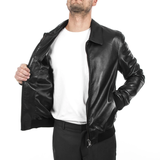 ORDER ÁO KHOÁC BOMBER DA CAO CẤP SẢN XUẤT THỦ CÔNG - ITALY LEATHER - NHẬP KHẨU CHÍNH NGẠCH TỪ Ý