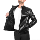 ORDER ÁO KHOÁC DA NAM CAO CẤP SẢN XUẤT THỦ CÔNG - ITALY LEATHER - NHẬP KHẨU CHÍNH NGẠCH TỪ Ý