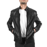 ORDER ÁO KHOÁC DA NAM CAO CẤP SẢN XUẤT THỦ CÔNG - ITALY LEATHER - NHẬP KHẨU CHÍNH NGẠCH TỪ Ý
