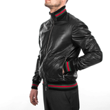 ORDER ÁO KHOÁC BOMBER DA CAO CẤP SẢN XUẤT THỦ CÔNG - ITALY LEATHER - NHẬP KHẨU CHÍNH NGẠCH TỪ Ý