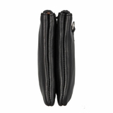 CLUTCH NAM MÀU ĐEN DA THẬT 912201-10-Black – GIANNI CONTI - SẢN XUẤT THỦ CÔNG TỪ ITALY