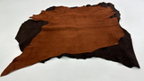 ORDER MIẾNG DA DÊ Ý CAO CẤP DA LỘN NÂU 3 TÔNG MÀU - ITALY LEATHER - NHẬP KHẨU CHÍNH HÃNG TỪ Ý