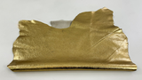 ORDER MIẾNG DA CỪU Ý CAO CẤP VÀNG KIM LOẠI NHĂN - ITALY LEATHER - NHẬP KHẨU CHÍNH HÃNG TỪ Ý