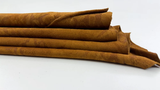 ORDER MIẾNG DA CỪU Ý CAO CẤP DA LỘN NÂU VÀNG HOẠ TIẾT RẮN - ITALY LEATHER - NHẬP KHẨU CHÍNH HÃNG TỪ Ý