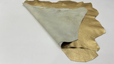 ORDER MIẾNG DA DÊ Ý CAO CẤP VÀNG KIM LOẠI - ITALY LEATHER - NHẬP KHẨU CHÍNH HÃNG TỪ Ý