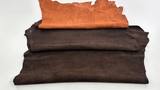 ORDER MIẾNG DA DÊ Ý CAO CẤP DA LỘN NÂU 3 TÔNG MÀU - ITALY LEATHER - NHẬP KHẨU CHÍNH HÃNG TỪ Ý