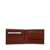 VÍ NAM DA THẬT MÀU NÂU SẪM 15 - Rust - MEDICI OF FLORENCE - NHẬP KHẨU CHÍNH HÃNG TỪ ITALIA