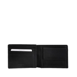 VÍ NAM DA THẬT MÀU ĐEN 15 - Black - MEDICI OF FLORENCE - NHẬP KHẨU CHÍNH HÃNG TỪ ITALIA