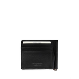 VÍ ĐỰNG THẺ DA CALFSKIN 016 2 - BLACK - MEDICI OF FLORENCE - NHẬP KHẨU CHÍNH HÃNG TỪ ITALIA