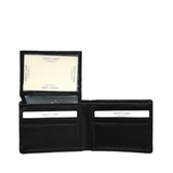 VÍ NAM DA CALFSKIN 5 - BLACK - MEDICI OF FLORENCE - NHẬP KHẨU CHÍNH HÃNG TỪ ITALIA