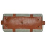 TÚI DU LỊCH DA CALFSKIN 1001-2 DL - Sage Green -  MEDICI OF FLORENCE - SẢN XUẤT THỦ CÔNG TẠI ITALIA