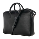 TÚI ĐỰNG LAPTOP DA CALFSKIN 110 M - Black -  MEDICI OF FLORENCE - SẢN XUẤT THỦ CÔNG TẠI ITALIA