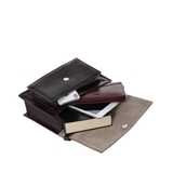 TÚI QUAI XÁCH DA CALFSKIN 2420 - Heritage Brown -  MEDICI OF FLORENCE - SẢN XUẤT THỦ CÔNG TẠI ITALIA