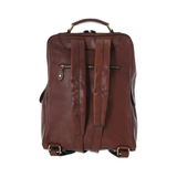 BALO NAM DA VEGETABLE-TANNED CALFSKIN 681 - Dark Brown -  MEDICI OF FLORENCE - SẢN XUẤT THỦ CÔNG TẠI ITALIA