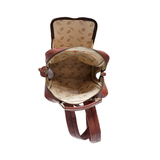 BALO NAM DA VEGETABLE-TANNED CALFSKIN 681 - Dark Brown -  MEDICI OF FLORENCE - SẢN XUẤT THỦ CÔNG TẠI ITALIA