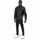 ORDER ÁO KHOÁC BOMBER DA CAO CẤP SẢN XUẤT THỦ CÔNG - ITALY LEATHER - NHẬP KHẨU CHÍNH NGẠCH TỪ Ý