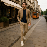 GIÀY SNEAKER DA LỘN NAM (DA THẬT) - DUCA DI MORRONE - SẢN XUẤT TẠI ITALY