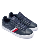 GIÀY SNEAKER NAM MÀU XANH THAN - TOMMY HILFIGER - NHẬP KHẨU CHÍNH HÃNG TỪ Ý
