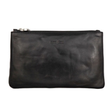 CLUTCH NAM MÀU ĐEN DA THẬT 912201-10-Black – GIANNI CONTI - SẢN XUẤT THỦ CÔNG TỪ ITALY