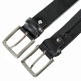 THẮT LƯNG DA THẬT NAM MÀU ĐEN 5155431-40-10 - GIANNI CONTI - SẢN XUẤT THỦ CÔNG TẠI ITALIA