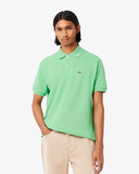 ÁO POLO NAM CLASSIC FIT L.12.12 MÀU XANH GREEN TTF (BIG SIZE) - LACOSTE - NHẬP KHẨU CHÍNH HÃNG TỪ CHLB ĐỨC