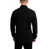 ÁO POLO LACOSTE NAM DÀI TAY CLASSIC FIT BIG SIZE MÀU ĐEN TRƠN - NHẬP KHẨU CHÍNH HÃNG TỪ CHLB ĐỨC