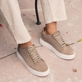 GIÀY THỂ THAO DA LỘN NAM (DA THẬT) - DUCA DI MORRONE - SẢN XUẤT TẠI ITALY