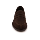 GIÀY LƯỜI DA LỘN NAM (DA THẬT) MÀU NÂU - DUCA DI MORRONE - SẢN XUẤT TẠI ITALY