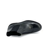 GIÀY BOOTS DA NAM (DA THẬT) MÀU ĐEN - DUCA DI MORRONE - SẢN XUẤT TẠI ITALY