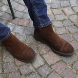 GIÀY BOOTS DA LỘN NAM (DA THẬT) - DUCA DI MORRONE - SẢN XUẤT TẠI ITALY