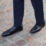 GIÀY DA NAM CÔNG SỞ CAO CẤP (DA THẬT) - DUCA DI MORRONE - SẢN XUẤT TẠI ITALY