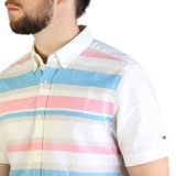 (SEO) ÁO SƠ MI CỘC TAY NAM - TOMMY HILFIGER - NHẬP KHẨU CHÍNH HÃNG TỪ Ý