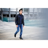 ÁO KHOÁC PHAO NAM SLIM FIT MÀU GHI XÁM - SPARCO - NHẬP KHẨU TRỰC TIẾP TỪ ITALY