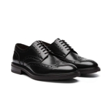 GIÀY TÂY DA NAM (DA THẬT) MÀU ĐEN - DUCA DI MORRONE - SẢN XUẤT TẠI ITALY