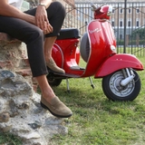 GIÀY LƯỜI DA NAM (DA THẬT) - DUCA DI MORRONE - SẢN XUẤT TẠI ITALY