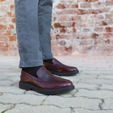 GIÀY LƯỜI DA NAM (DA THẬT) - DUCA DI MORRONE - SẢN XUẤT TẠI ITALY